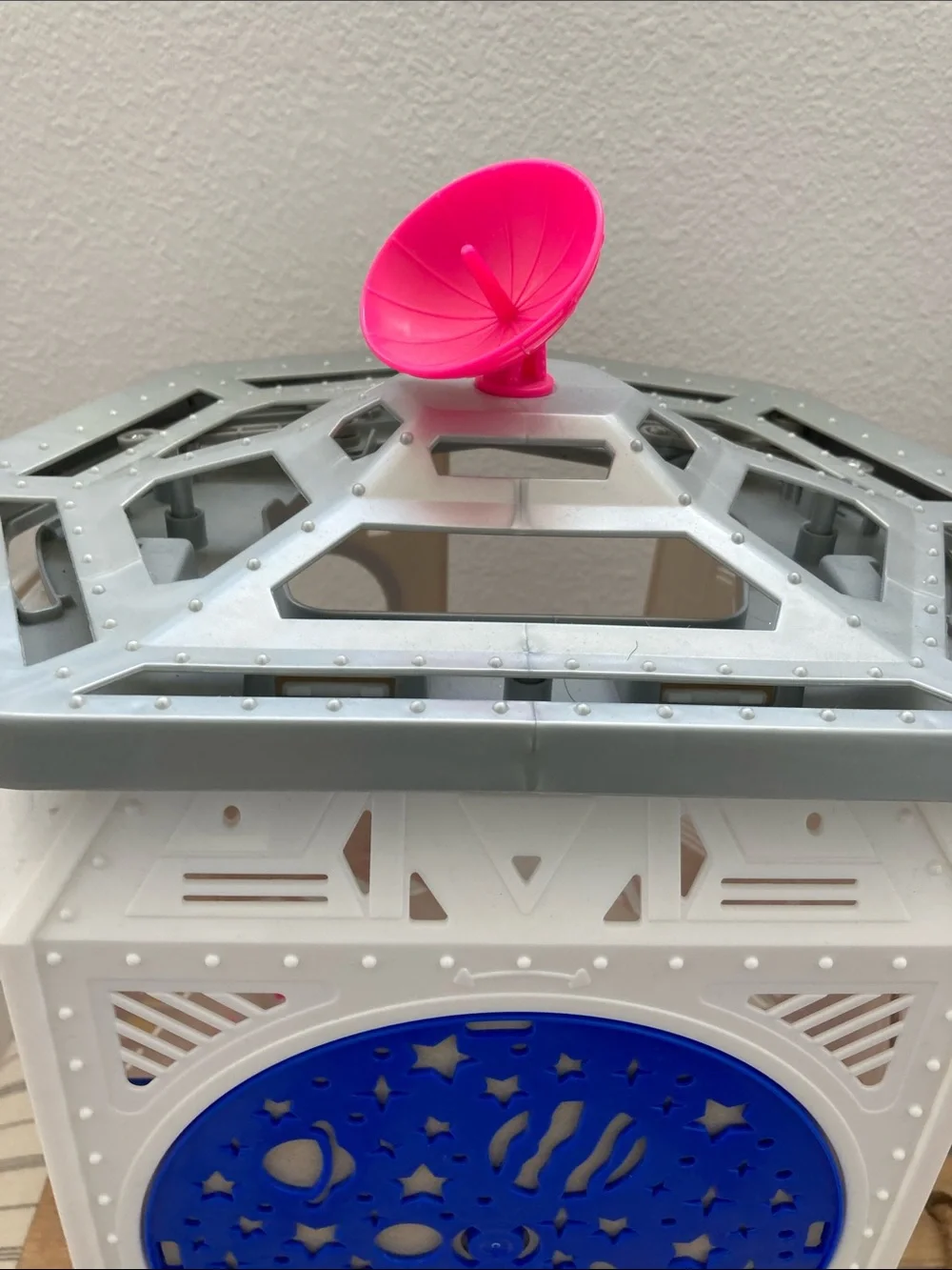 SALE! 50% Off Barbie Pink, White & Blue Space Command Playset 16” Tall